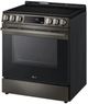 LG 30" Black Stainless Steel Slide-In Electric Range-4
