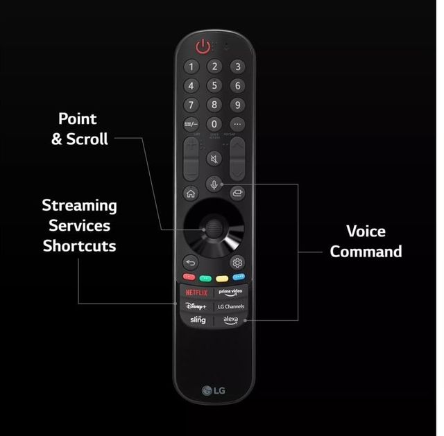 LG C4 Series 55'' 4K Ultra HD OLED evo Smart TV-4