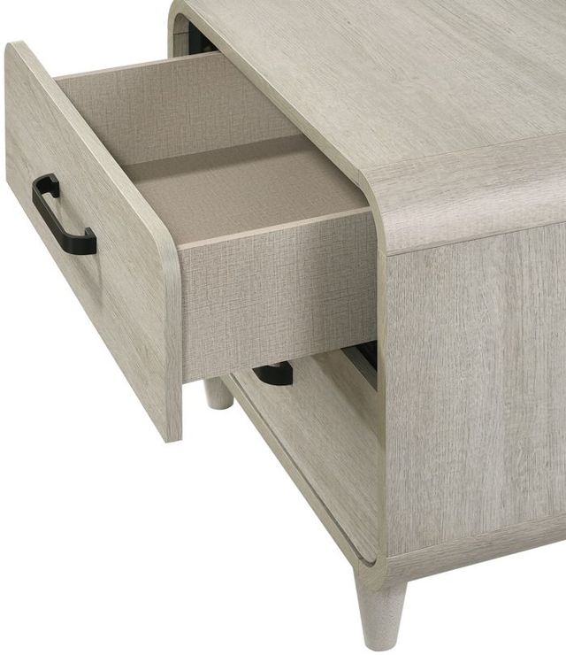 Crown Mark Nyomi White Nightstand-3