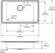 Elkay Lustertone® Classic Lustrous Satin Stainless Steel 31" x 20" x 6" 2-Hole Single Bowl Drop-in Classroom ADA Sink-1