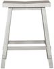 Liberty Furniture Creations II White 24" Sawhorse Counter Stool-2