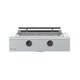 Caliber™ Rockwell Social 42" 2-Burner Stainless Steel Built-In Liquid Propane Grill with Pewter Hardware-0