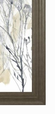 Classy Art Wildflower Line Contour I by Jennifer Goldberger Wall Art-1