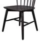 YHD Korry Dark Brown Dining Side Chair-1