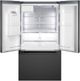 Bosch® 500 Series 36" 21.6 Cu. Ft. Black Stainless Steel Counter Depth French Door Refrigerator-1