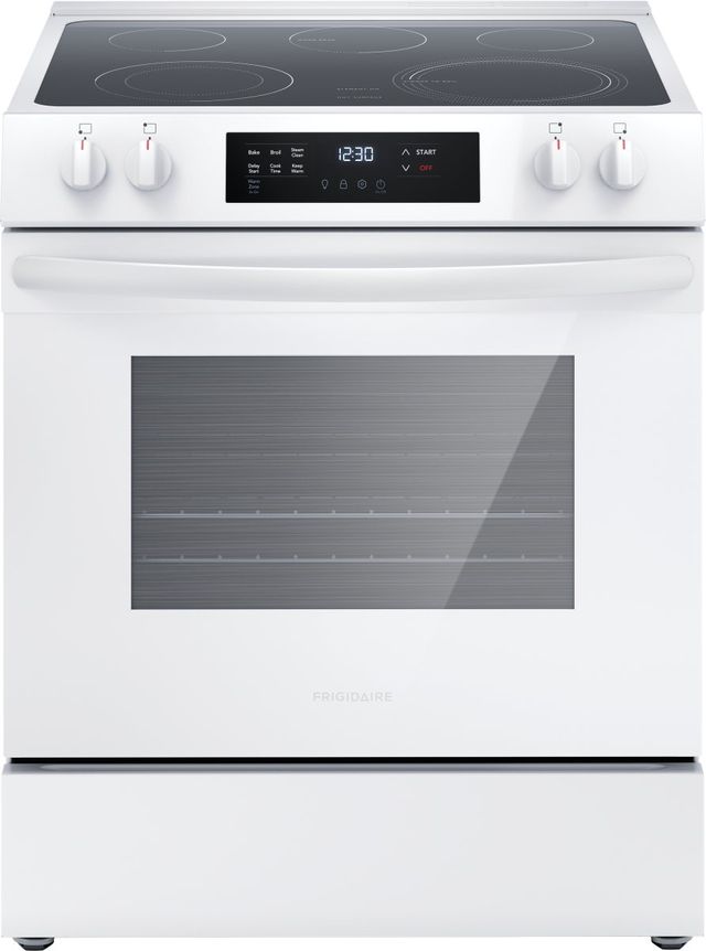 Frigidaire® 30'' White Slide In Electric Range
