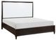 Homelegance® Niles Black/Cherry Eastern King Panel Storage Bed-0