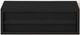 EQ3 Marcel Black Oak Single Drawer Floating Nightstand-1