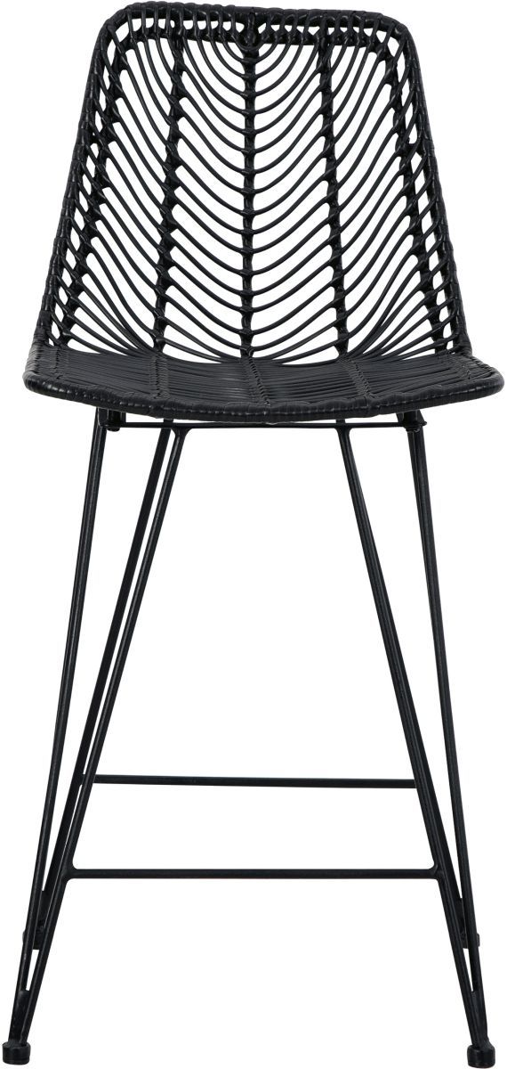 Signature Design by Ashley® Angentree Black Counter Stool-1