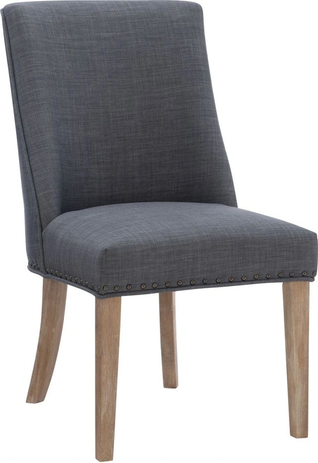 Powell® Auden Gray/Natural Dining Chair-0