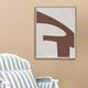 Stylecraft Abstract Leather I Brown/Gray Wall Art-2