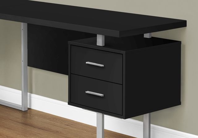 Monarch Specialties Inc. Black Computer Desk-1