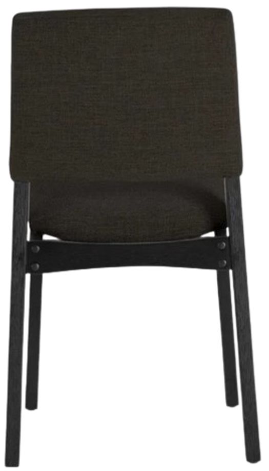 Transformer Table Transformer Onyx/Smoked Hickory Dark Gray Stackable Dining Chair-3