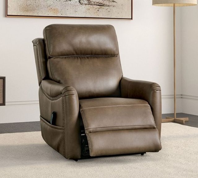 Furniture of America® Sylvanus Brown Lift Chair-2