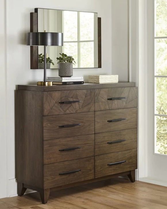 Modus Furniture Broderick Wild Oats Brown Chesser-1