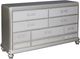 Signature Design by Ashley® Coralayne 6-Piece Gray Queen Panel Bed Set-5