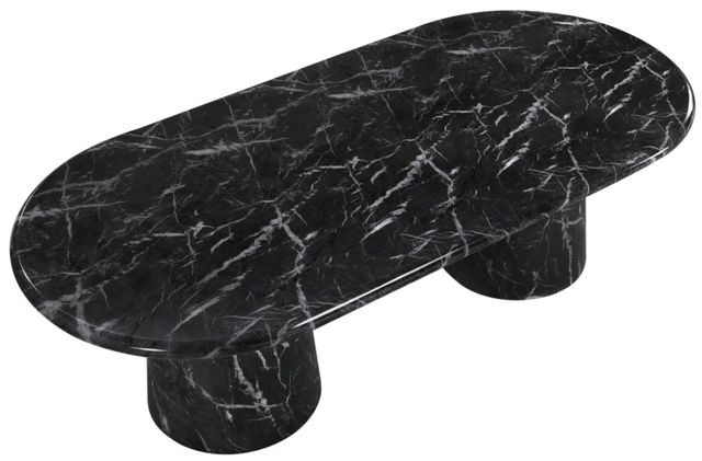 Meridian Furniture Cosenza Black 96" Indoor/Outdoor Concrete Dining Table-2