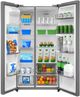 Midea® 36" 24.5 Cu. Ft. Fingerprint Resistant Stainless Steel Counter Depth Side-by-Side Refrigerator-4