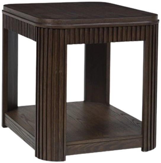 Signature Design by Ashley® Carlibrie Warm Brown Rectangular End Table-0