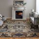 Feizy Killian Gray/Brown 6'x9' Area Rug-5