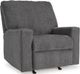 Signature Design by Ashley® Rannis Pewter Recliner-0
