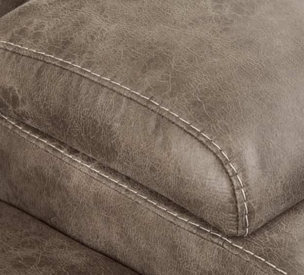 Signature Design by Ashley® Ravenel 4-Piece Fossil Power Reclining Curved Sectional-3