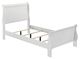Coaster® Louis Philippe 5-Piece White Twin Bedroom Set-1