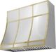 Zephyr Forte 48" x 12" Polished Gold Duct Cover Banding Kit-2