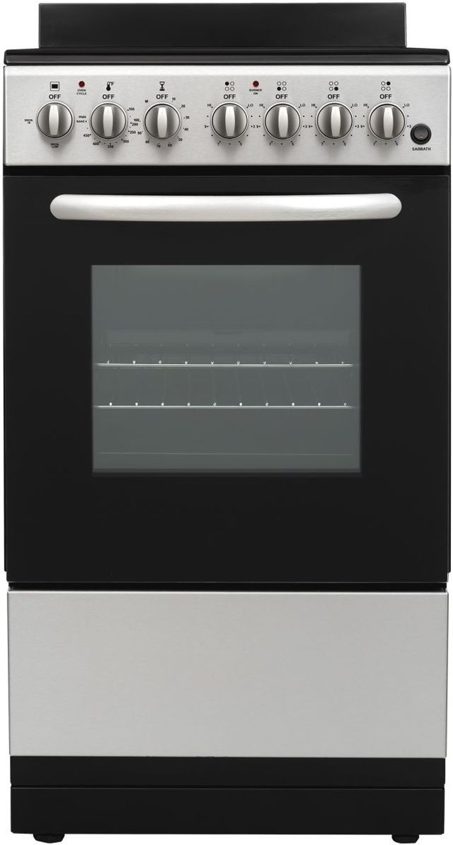 Element® 20" Stainless Steel Freestanding Electric Range-0