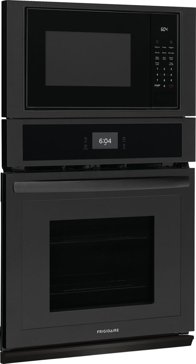 Frigidaire® 27" Black Oven/Micro Combo Electric Wall Oven -1