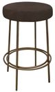 International Furniture Direct Frida Brown/Gold Bar Stool-0