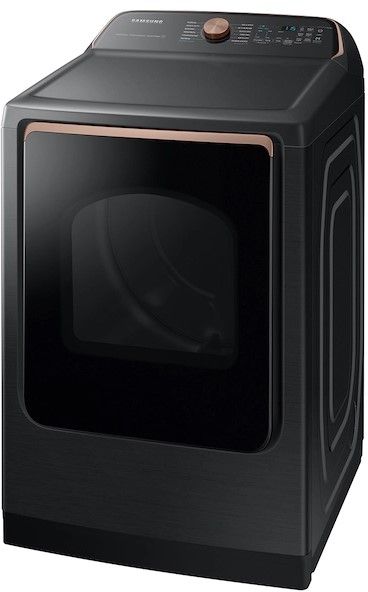 Samsung 7.4 Cu. Ft. Brushed Black Gas Dryer-2