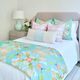 Laura Park Designs Stained Glass Turquoise Duvet Cover-0