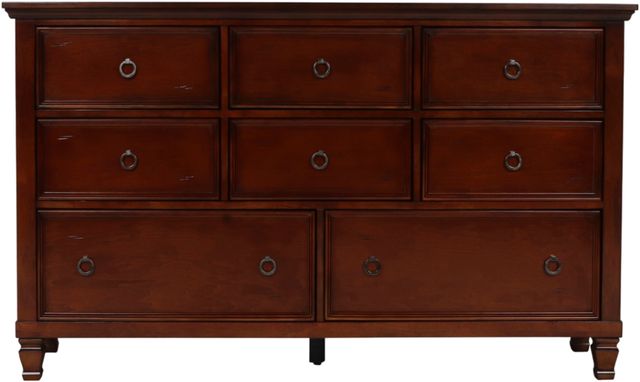 New Classic® Home Furnishings Tamarack Brown Cherry Dresser-2