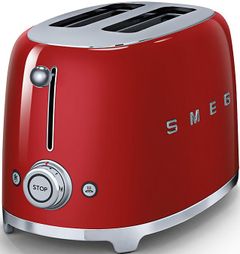 Smeg 50's Retro Style Red 2 Slice Toaster