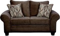 Behold™ Home Artesia Chocolate Loveseat