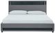 Signature Design by Ashley® Verishaw Gray Full Upholstered Panel Bed-2
