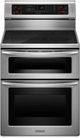 KitchenAid® Architect® Series II 30" Free Standing Electric Double Oven Range-Stainless Steel-0
