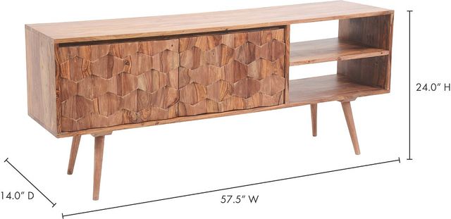 Moe's Home Collection O2 Natural TV Cabinet-3