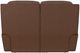 La-Z-Boy® Dorian Mocha Leather Power Reclining Loveseat with Headrest and Lumbar-4