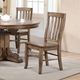 Winners Only® Carmel Rustic Brown Rake Dining Side Chair-1