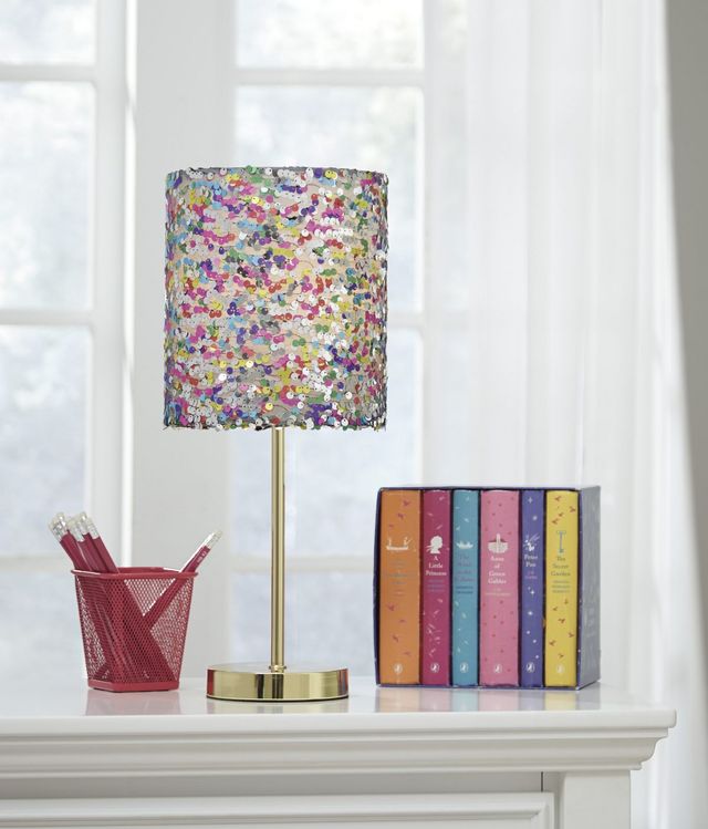 Signature Design by Ashley® Maddy Gold Table Lamp-2