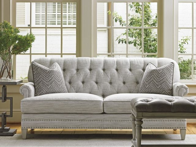 Lexington Home Customizable Oyster Bay Hillstead Settee-1