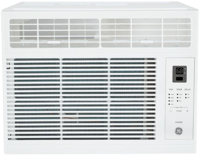 GE® 6,000 BTU White Window Mount Air Conditioner-0