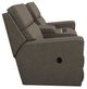 La-Z-Boy® Apollo Granite Manual Reclining Loveseat with Console-2