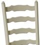 TEI Windswept Shores Buttermilk/Cherry Rub-Thru Ladder Back Side Chair-1