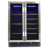Silhouette® Emmental 24" Stainless Steel Built-In Beverage Center