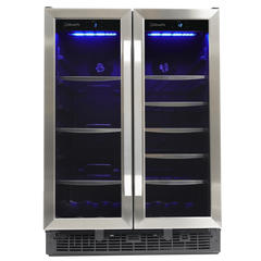 Silhouette® Emmental 24" Stainless Steel Wine and Beverage Cooler