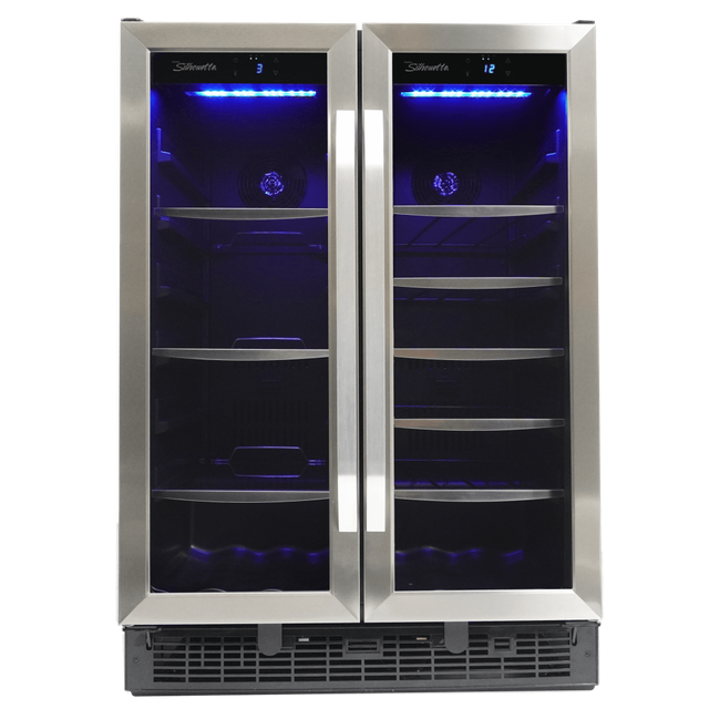 Silhouette® Emmental 24" Stainless Steel Built-In Beverage Center-0