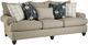 Craftmaster® Customizable Craftmaster Essentials Set-Back Paneled Roll Arm Sofa-0